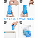 idrop 150g Blue Grizzly Bear Toilet Bowl Flush Aromatic Cleaner Deodorant Cleaning Liquid Agent