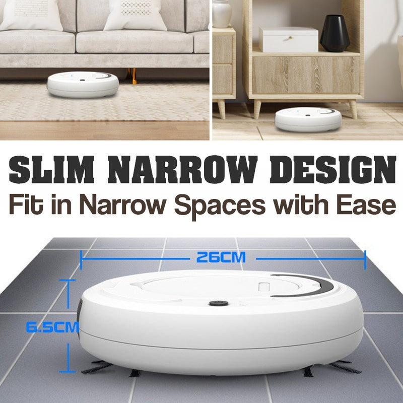 idrop Self Cleaning Mini Vacuum Sweeping  Floor Cleaner Robot