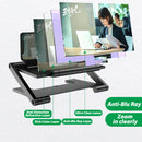 idrop Foldable Smartphone Holder with 3D Folding Screen Enlarger Magnifying Glass