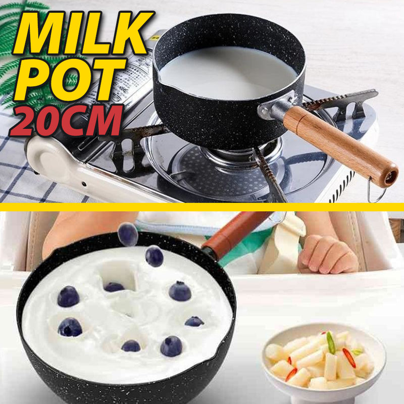 idrop [ 20CM ] Single Handle Cooking, Soup & Milk Pot