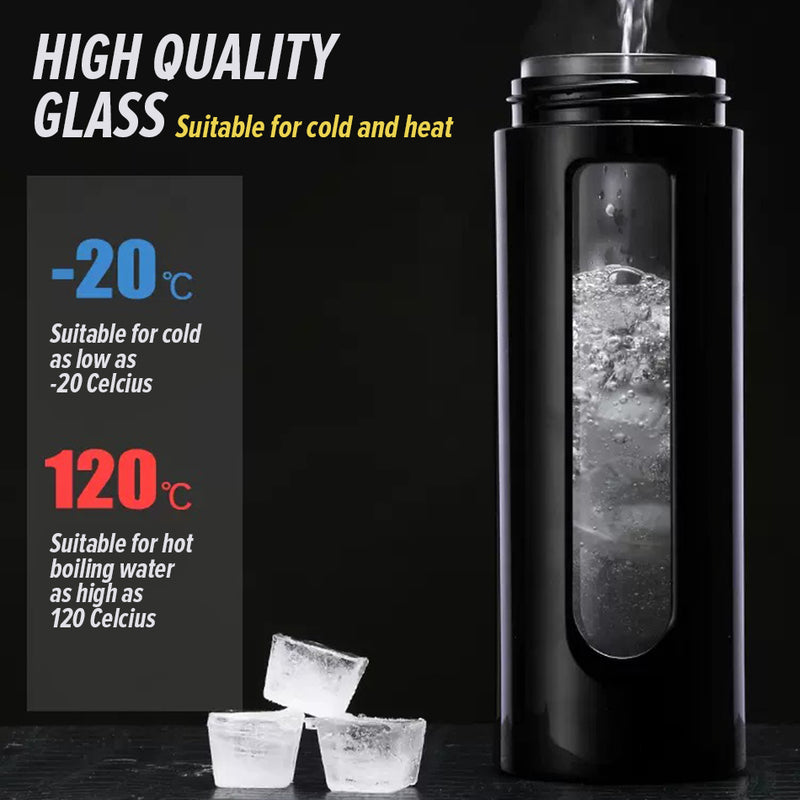 idrop [ 570ml ] Double Layer Heat Insulation Drinking Cup Flask / Cawan Minum Insulasi / 双层保温饮水杯烧瓶