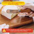 idrop Butter Knife with Wooden Handle Pisau Mentega dengan Pemegang Kayu / Pisau Mentega Pemegang Kayu / 可立木柄黄油刀