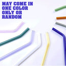 idrop GLASS STRAW - Bent Glassed Drinking Straw