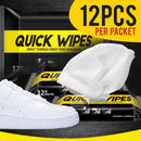 idrop 12pcs Cleaning Sneaker Shoe Quick Wipes [ 150mm x 200mm ]
