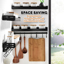 idrop Perforated Kitchen Wall Rack With Hook