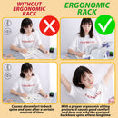 idrop Ergonomic Book Desk Table Reading Rack / Rak Alas Membaca Buku Ergonomik / 豪华款塑料读书架(儿童书桌阅读架)(咔巴熊