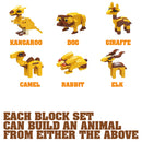 idrop 6in1 Kid's Animal Building Blocks Toy [ 1pc Animal Random ]
