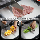 idrop Stainless Steel Kitchen Cutting Board [ 29cm x 39cm ]