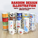 idrop Stacking Ceramic Cup Tower Set [ 4pcs Cup ]