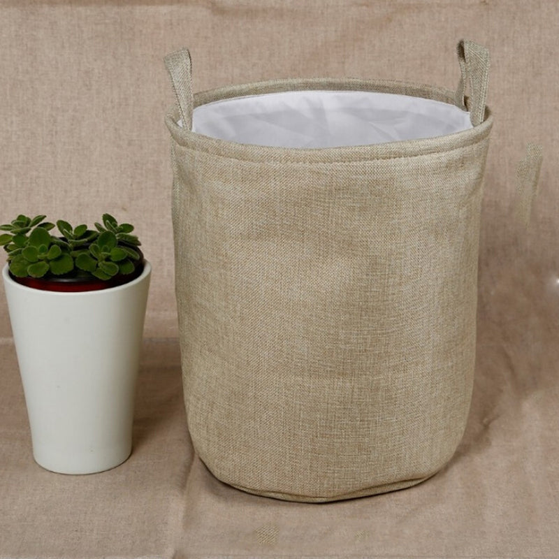 idrop BAG BASKET - Cotton Fabric Storage Bucket