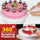 idrop 28CM Cake Decorating Rotating Bakery Stand