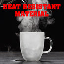idrop 350ml Double Layer Heat-Resistant Mug Glass Coffee Tea