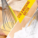 idrop 2 IN 1 Kitchen Stir Whisk & Silicone Batter Scraper