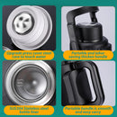 idrop [ 3 Liter ] Portable Food Grade SUS304 Stainless Steel Thermal Kettle / Botol Cerek Bekas Terma Keluli Tahan Karat Gred Makanan / 3升便携食品级304不锈钢保温水壶