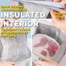 idrop Mini Portable Aluminium Foil Insulated Carry Bag [ 22 x 26 x 15cm ]