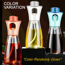 idrop [ 180ml ] Kitchen Cooking Oil Glass Spray Bottle / Bekas Botol Gelas Penyembur Minyak Masak / 180ML新款玻璃喷油瓶(混色)