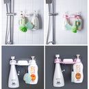 idrop Wall Mounted Shampoo Soap Bottle and Hand Soap Holder
