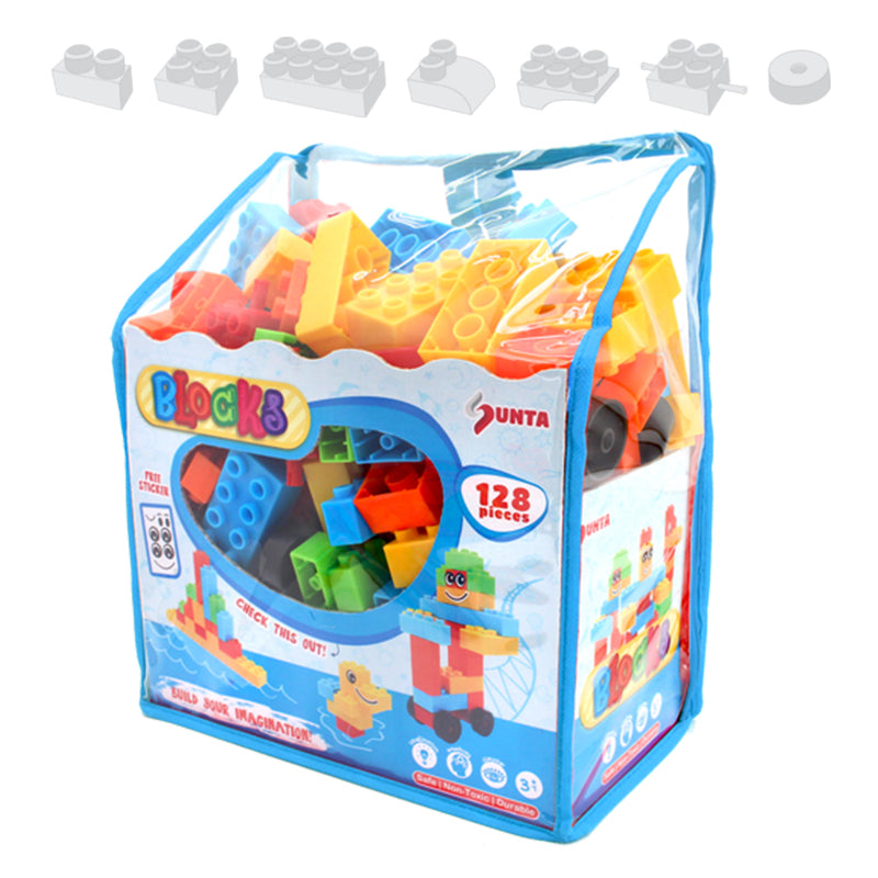 idrop SUNTA BLOCKS [ 128pcs ] Children Toy Building Block