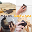 idrop [ 1 PC ] Black Emery Sanding Scrubbing Sponge For Pots Pans / Span Kasar Hitam Pencuci Periuk / 黑色金钢砂海绵(梦之瑞)