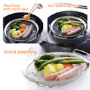 idrop [ 21CM ] Stainless Steel Double Ear Round Mesh Steam Basket / Jaring Masak Stim / 21CM不锈钢双耳圆形网篮