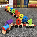 idrop NUMBER TRAIN - Numeric Wooden Train Learning Toy