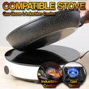 idrop [ 28CM ] Maifan Stone Single Handle Nonstick Frying Pan / Kuali Memasak Tidak Lekat / 28CM麦饭石单柄炒锅