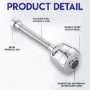 idrop External Flexible Water Filter Faucet Washing Dish [16.5cm]