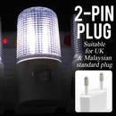 idrop LED Night Light Bedroom Plug Wall Light