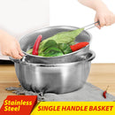 idrop [ 22.5CM ] Single Handle Multipurpose Strainer Basket / Penapis Serbaguna / (单长柄) 密孔多用篮