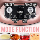 idrop 1L Electric Health Glass Jar Tea Pot Kettle