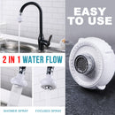 idrop 2 IN 1 Splash Proof Faucet Pipe Shower Tap Head
