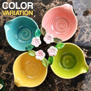 idrop Ceramic Oil Separating Bowl  / Mangkuk Seramik / 陶瓷碟 5.1"陶瓷冰裂釉旋涡碗13*10*5CM