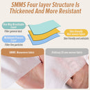 idrop [ QUEEN SIZE ] Hotel Disposable Bed Sheet Quilt Pillow Case Cover / Cadar Katil Selimut & Bantal Pakai Buang / 旅行双人四件套床套套装(七厦 港湾QIXIAGANWAN)