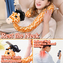 idrop U-Shape Animal Neck Pillow with Smartphone Phone Holder