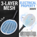 idrop WP08 Electric Shock Mosquito Killer Swatter  / Raket Pemukul Nyamuk / 两用强力灭蚊灯拍