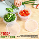 idrop Freshkeeping Plastic Container With Water Drainage For Chopped Vegetables Preservation / Bekas Penyimpanan Makanan Simpanan Potongan Sayur / 塑料葱花保鲜盒