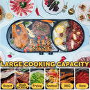 idrop [ 2 IN 1 ] Electric Barbecue Cooking BBQ Grill & Hotpot Shabu-Shabu
