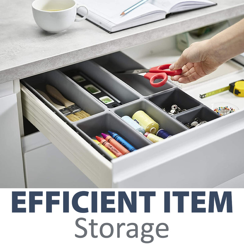 idrop [ 7PCS ] Storage Drawer Organiser Set Tray / Rak Penyimpanan Barang / 7件套收纳盒