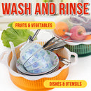idrop Double Layer Fruit Vegetable Dish Washing & Rinsing Display Basket