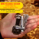 idrop Outdoor Camping Mini Stove Compact Foldable Gas Cooker Burner / Dapur Masak Mudah Alih Senang Lipat / 拓村户外野营炉子露营野炊气炉具便携燃气高山炉头野外迷你瓦斯炉