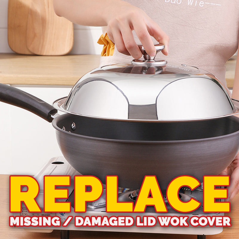 idrop Replacement Spare Kitchen Cooking Wok Lid Handle
