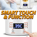 idrop [ 600ml ] Multifunction Smart Electric Drinking Health Glass Pot / Cerek Gelas Elektrik / 養生壺玻璃多功能電燉杯家用