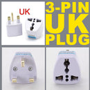 idrop 3-PIN UK Plug Travel Adapter Conversion Socket [ 250V Max : 10A 1000W ]