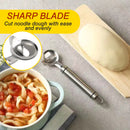 idrop Handheld Stainless Steel Manual Noodle Dough Cutter / Alat Potong Adunan Mee / 手持式不锈钢手动面条切面机