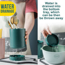 idrop Ceramic Utensil & Chopstick Holder / Bekas Seramik Simpanan Sudu Garpu / 陶瓷筷子筒 Y96