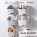 idrop [ 1PC ] Small Home Bedroom Bathroom & Kitchen Hanging Storage Basket / Bakul Kecil Mini Penyimpanan Simpanan Kecil Bilik Rumah & Dapur & Bilik Mandi / 塑料小号浴室小挂篮