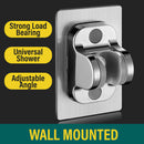 idrop Adjustable Shower Bracket Bath Nozzle Head Holder / Pemegang Air Pancuran / (银色强力胶)免打孔花洒座