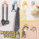 idrop 4pcs Wall Mounted Clock Design Item Hanging Storage Hook