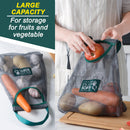 idrop Vegetable Storage Mesh Bag / Beg Jaring Penyimpanan Sayur / 小号单层收纳网袋环保蔬菜网袋)(OPP袋装) [25*27*6CM]