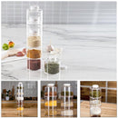 idrop 6PCS Spice Jar Spice Tower Stackable Seasoning Storage / Bekas Tempat Penyimpanan Rempah Ratus / 香料罐香料塔可堆叠调味料储存